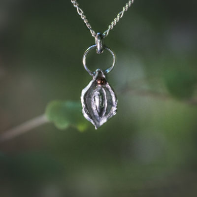 Sacred Birth – Kowhai Pod Pendant