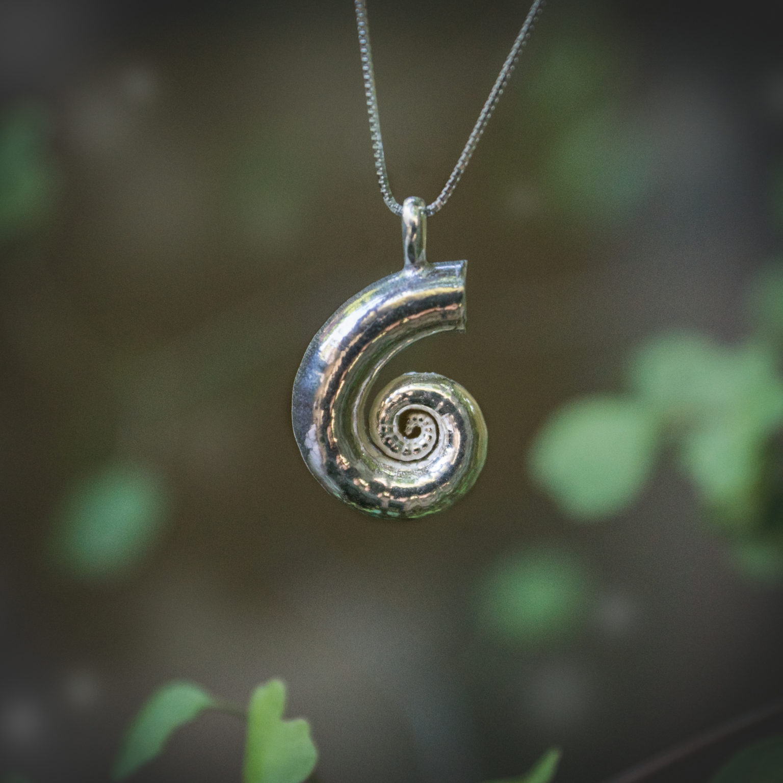 Spirula Shell Pendant Keepsake Jewellery